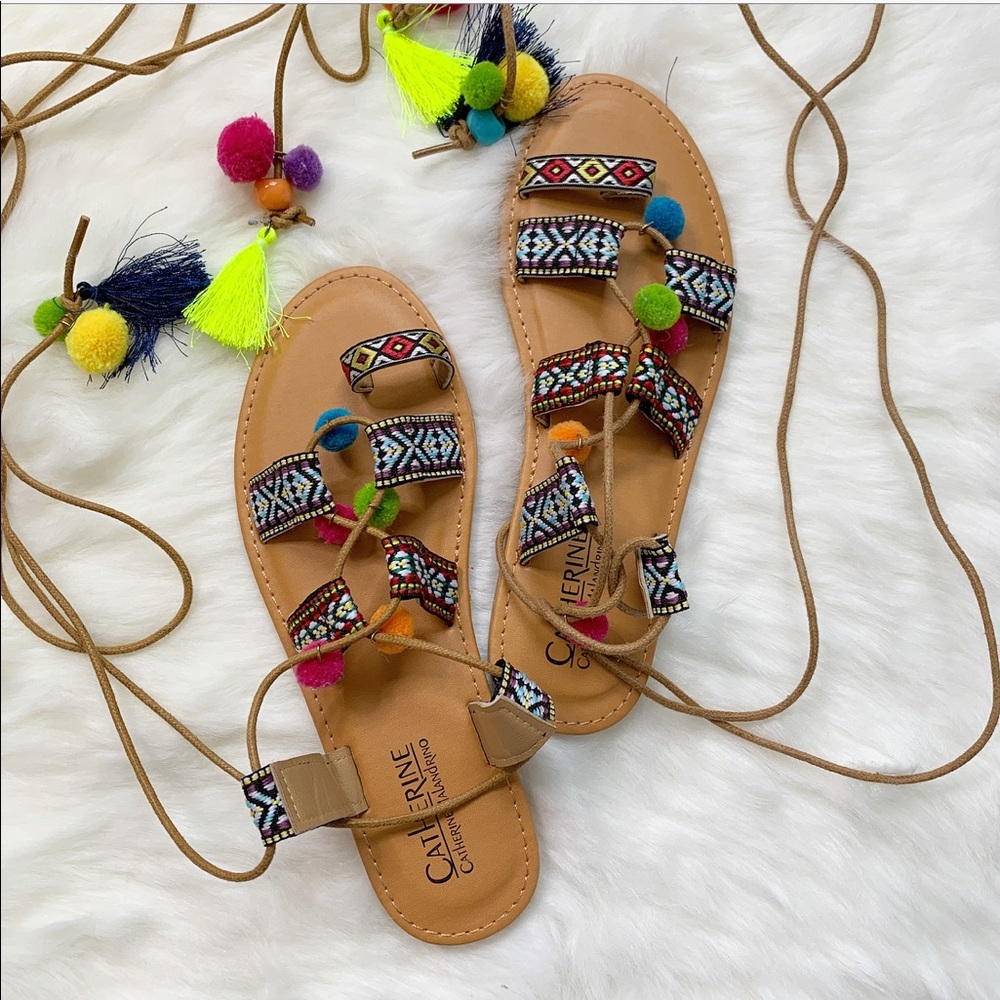 Catherine Malandrino Gladiator Sandals